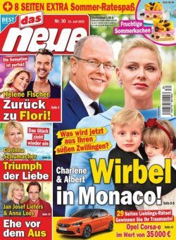 Das Neue – 23 Juli 2022