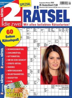 Die 2 Spezial Ratsel – September 2022