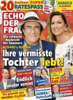 Echo der Frau – 27 Juli 2022