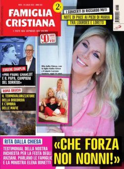 Famiglia Cristiana – 24 Luglio 2022