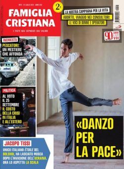 Famiglia Cristiana – 31 Luglio 2022