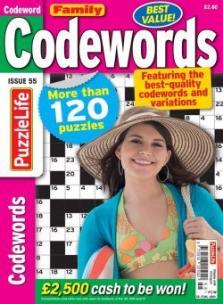 Family Codewords – July 2022