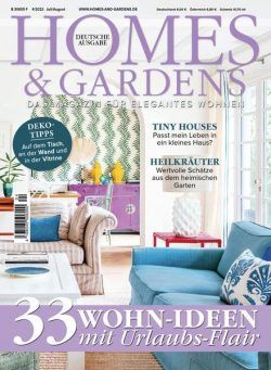 Homes & Gardens Germany – Juli-August 2022