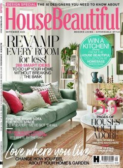 House Beautiful UK – September 2022