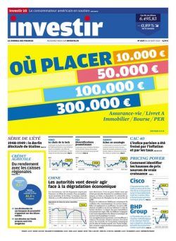 Investir – 20 Aout 2022