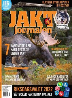 Jaktjournalen – augusti 2022