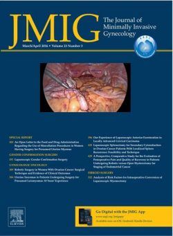 JMIG Journal of Minimally Invasive Gynecology – March 2016