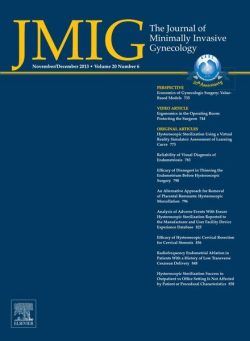 JMIG Journal of Minimally Invasive Gynecology – November 2013