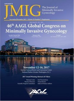 JMIG Journal of Minimally Invasive Gynecology – November 2017