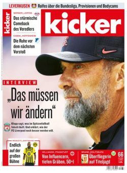 Kicker – 15 August 2022