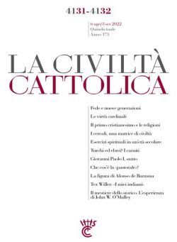 La Civilta Cattolica – 6 Agosto 2022