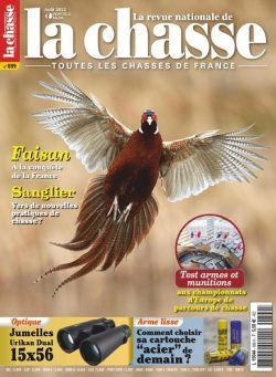 La Revue Nationale de la Chasse – aout 2022