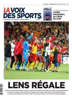 La Voix des Sports – 29 aout 2022