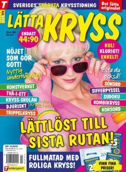 Latta kryss – 18 augusti 2022