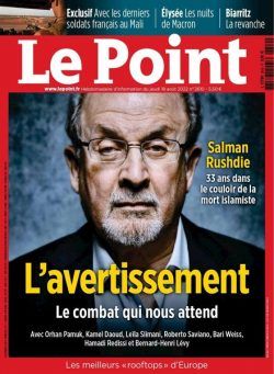 Le Point – 18 aout 2022