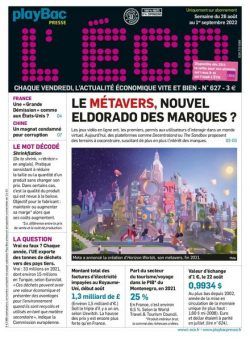 L’ECO – 26 aout 2022