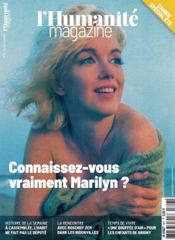 L’Humanite Magazine – 04 aout 2022