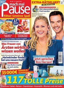 Mach mal Pause – 17 August 2022