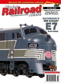 Model Railroad News – April 2017