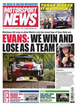 Motorsport News – August 25 2022