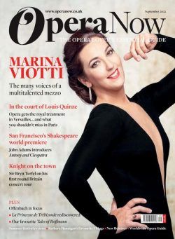 Opera Now – September 2022