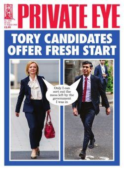 Private Eye Magazine – Issue 1578 – 29 July 2022