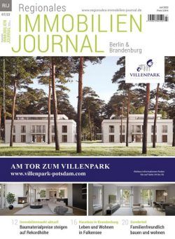 Regionales Immobilien Journal Berlin & Brandenburg – Juli 2022