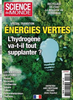 Science du monde – aout 2022