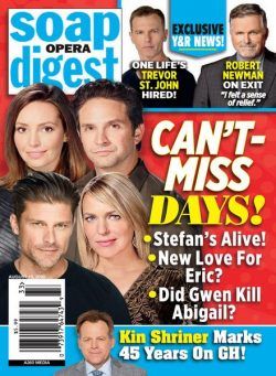 Soap Opera Digest – August 15 2022