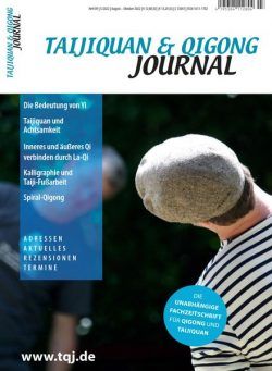 Taijiquan & Qigong Journal – August-Oktober 2022