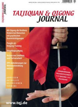 Taijiquan & Qigong Journal – Mai-Juli 2022