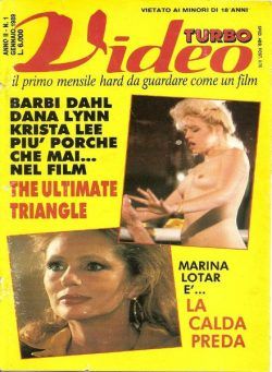 Turbo Video – Vol 2 n. 1 Gennaio 1989