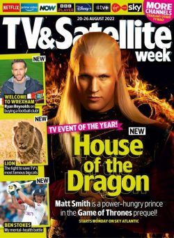 TV & Satellite Week – 20 August 2022