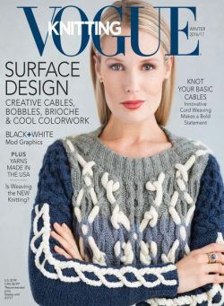 Vogue Knitting – January 2017