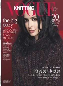 Vogue Knitting – March 2018