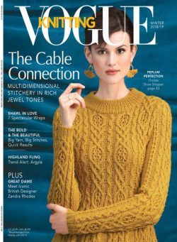 Vogue Knitting – November 2018