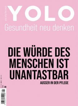 YOLO – You only live once – August 2022