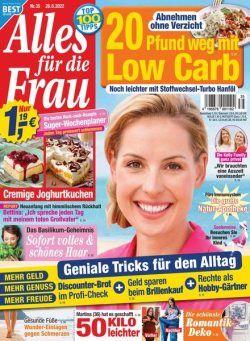 Alles fur die Frau – 26 August 2022