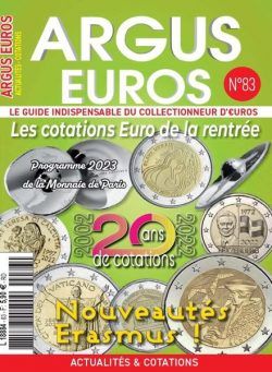 Argus Euros – septembre 2022