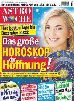 Astrowoche – 07 September 2022