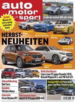 Auto Motor und Sport – 25 August 2022