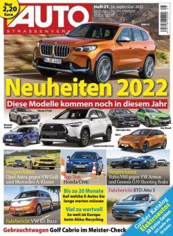 Auto Strassenverkehr – 13 September 2022