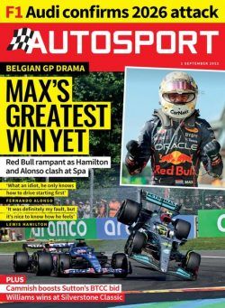 Autosport – 01 September 2022