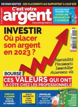 C’est votre argent – 01 aout 2022