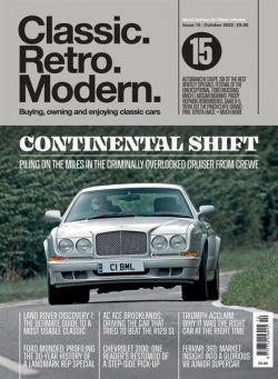 ClassicRetroModern Magazine – Issue 15 – October 2022