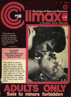 Climax Studies of Sexual Release – n 4 USA, bw, anni 70