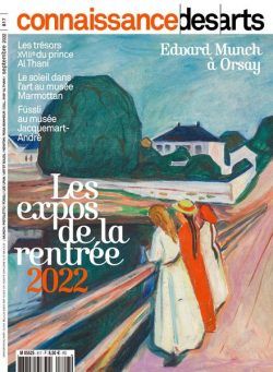 Connaissance des Arts – Septembre 2022