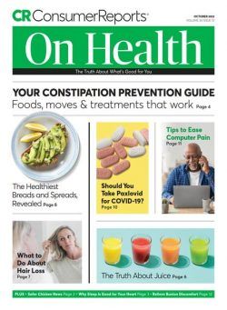 Consumer Reports on Health – October 2022