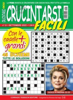 Crucintarsi Facili – agosto 2022