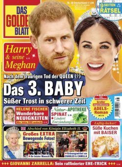 Das Goldene Blatt – 17 September 2022